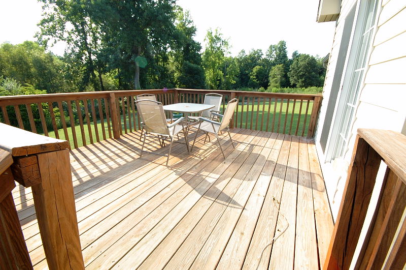 Goldsboro NC - Homes for Rent - 101 Apollo Circle Pikeville NC 27863 - Back Deck