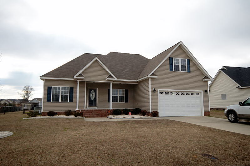 Goldsboro NC - Homes for Rent - House Outside Front - 104 Bluecrest Lane Goldsboro, NC 27534
