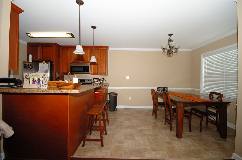 Goldsboro NC - Homes for Rent - Kitchen Dining Area - 106 Pettitte Place Princeton, NC 27569