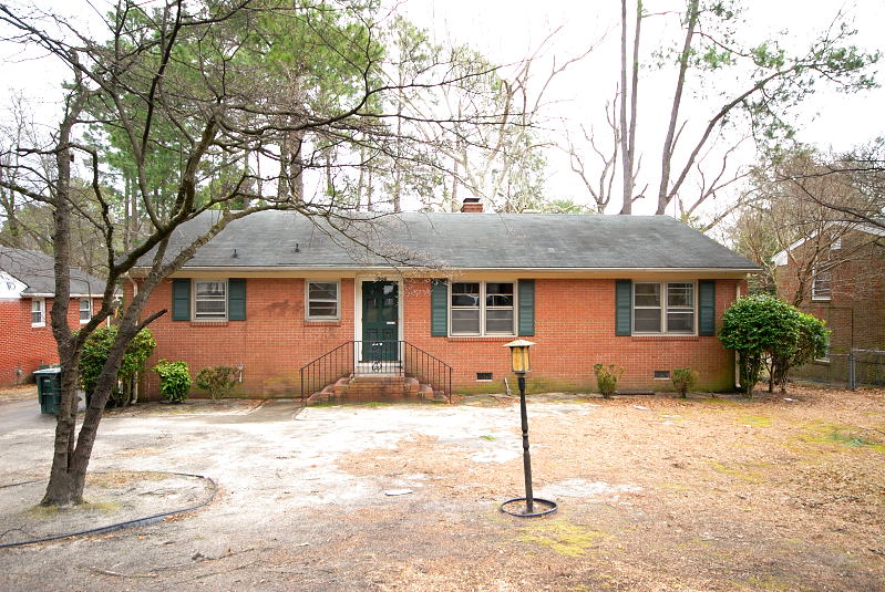 Goldsboro NC - Homes for Rent - 1405 Adams Street Goldsboro NC 27530 - Main Front House View